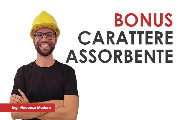 BONUS CARATTERE ASSORBENTE MANUTENZIONE ORDINARIA