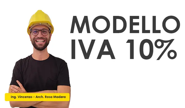Bonus modello IVA al 10 servizi