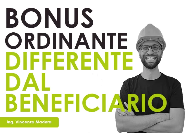 Conto intestato a soggetto differente del beneficiario del bonus