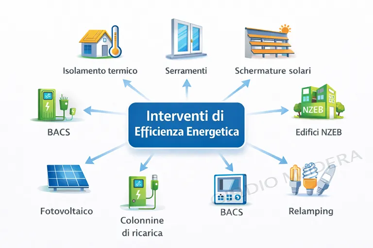 Conto termico interventi di efficienza energetica