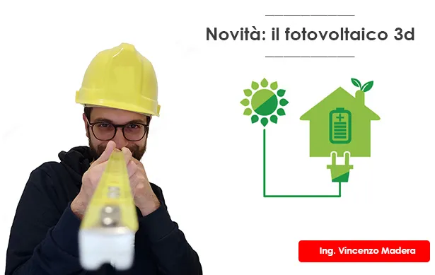 Impianto fotovoltaico 3d