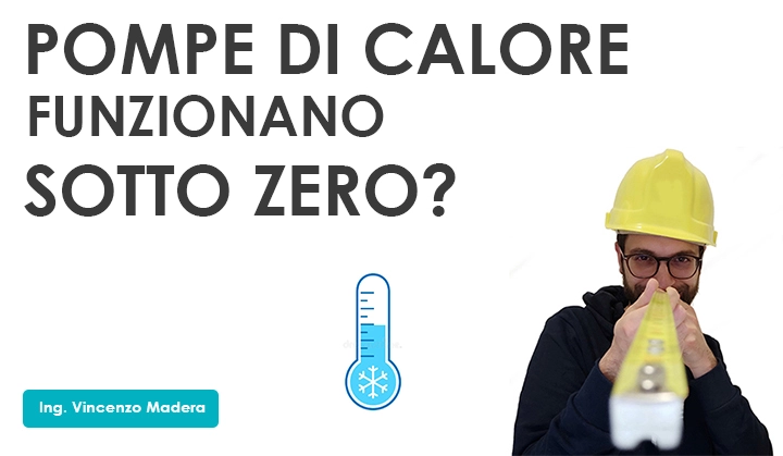 Le pompe di calore funzionano sotto zero