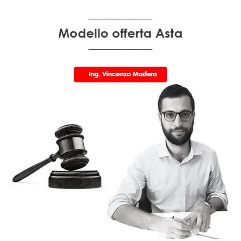 Modello offerta asta senza incanto