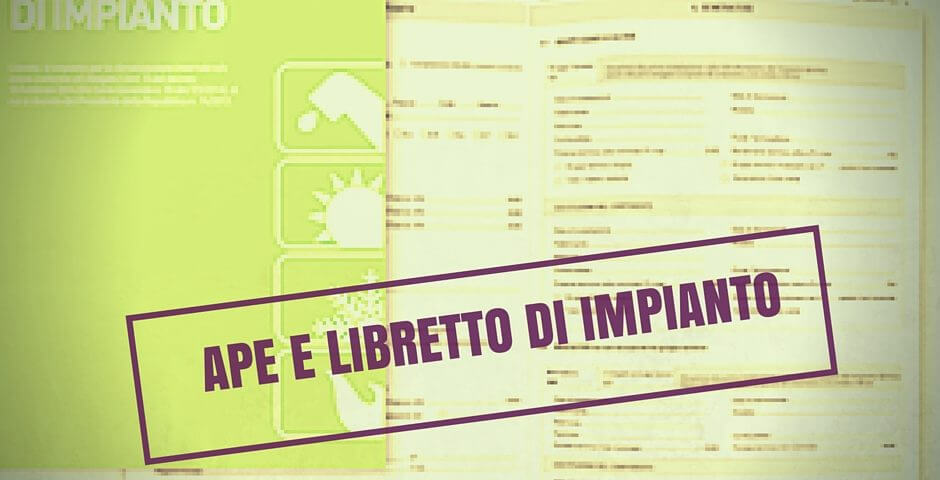 ape senza libretto impianto o senza impianto