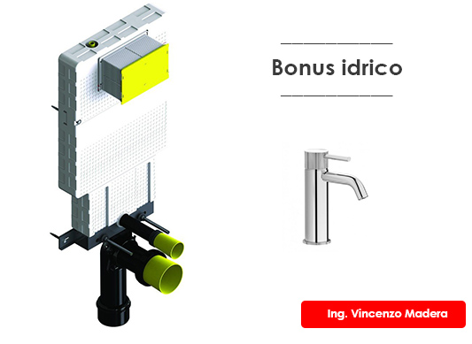 bonus idrico rubinetti vasi wc bidet lavandono