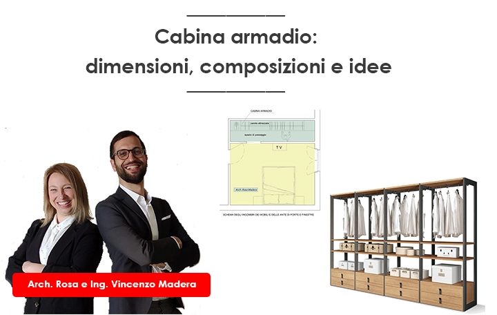 Cabine armadio dimensioni composizioni idee
