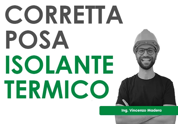 corretta posa isolante termico