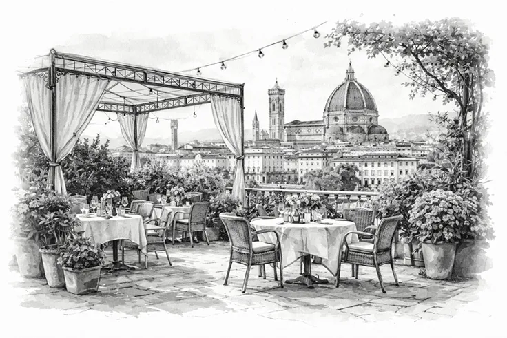 dehor Firenze regole e preventivo