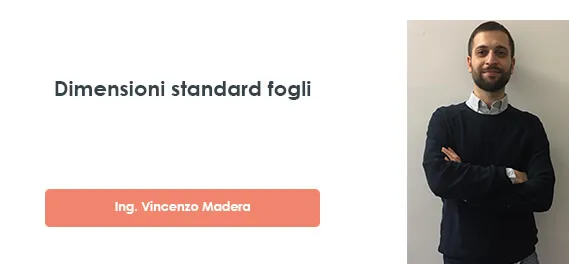dimensioni standard fogli