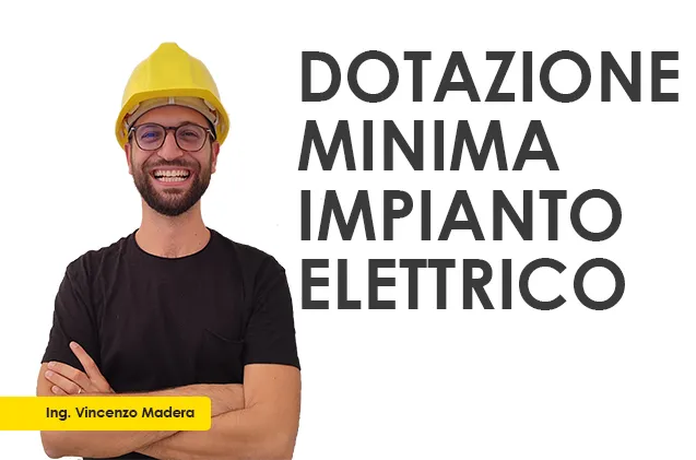 dotazione minima impianto elettrico prese punti luce citofono