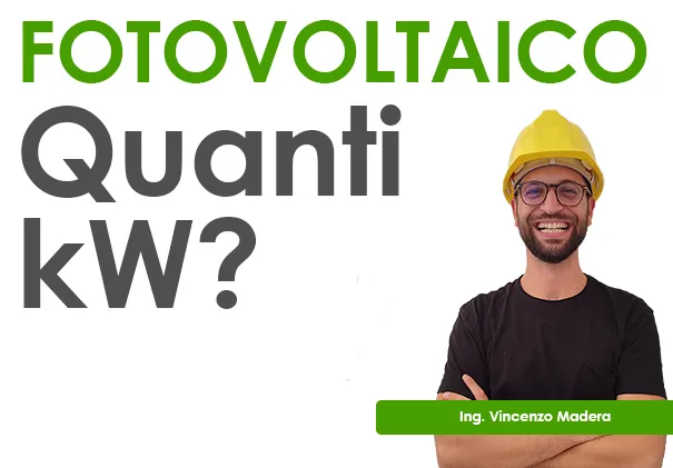 fotovoltaico kw 60 80 100 150 200 mq