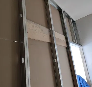 muro cartongesso appendere