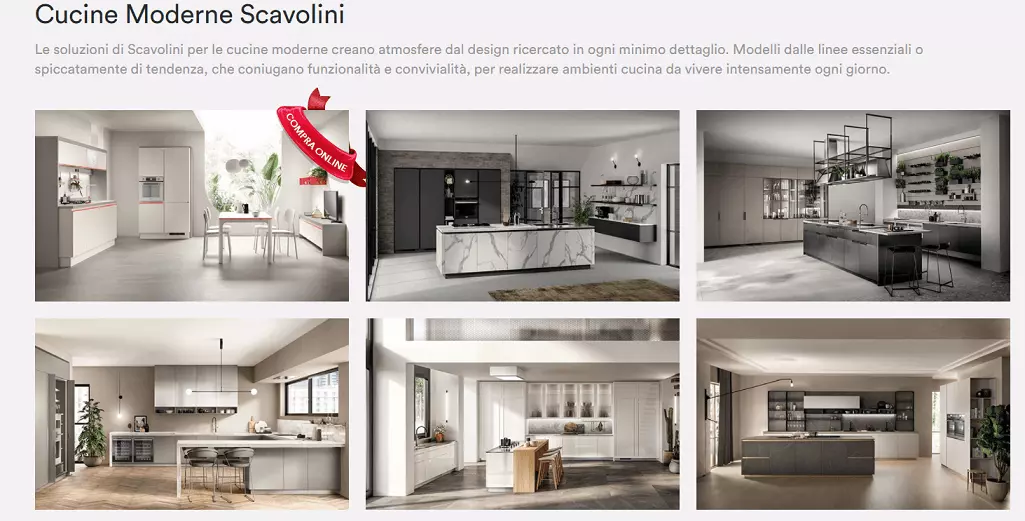 scavolini scelta cucine
