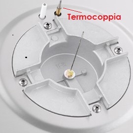 scintilla e termocoppia controllo fiamma