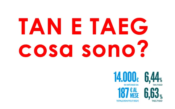 Come Si Calcola Tan E Taeg TAN E TAEG cosa sono | esempio di come si calcolano