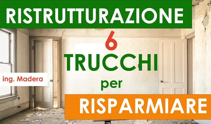 trucchi per risparmiare ristrutturazione spendendo poco