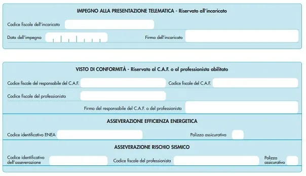 visto di conformità modello