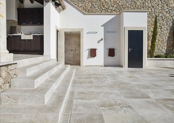 pavimentazione esterna marmo