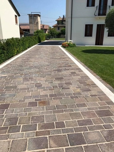 pavimentazione in porfido