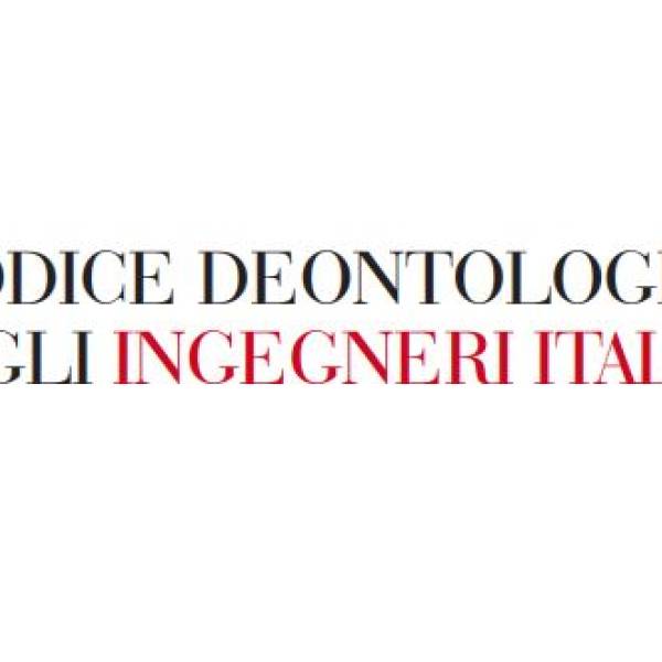 Codice Deontologico Degli Ingegneri Italiani 2024