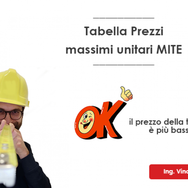 Decreto MITE costi massimi per congruità dei prezzi