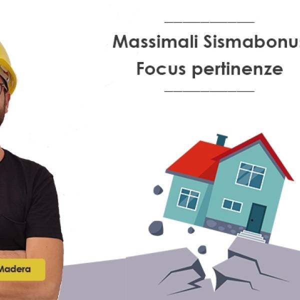 Calcolo massimali sismabonus ordinario e pertinenze