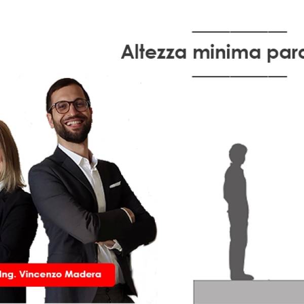 Altezza minima parapetto finestra
