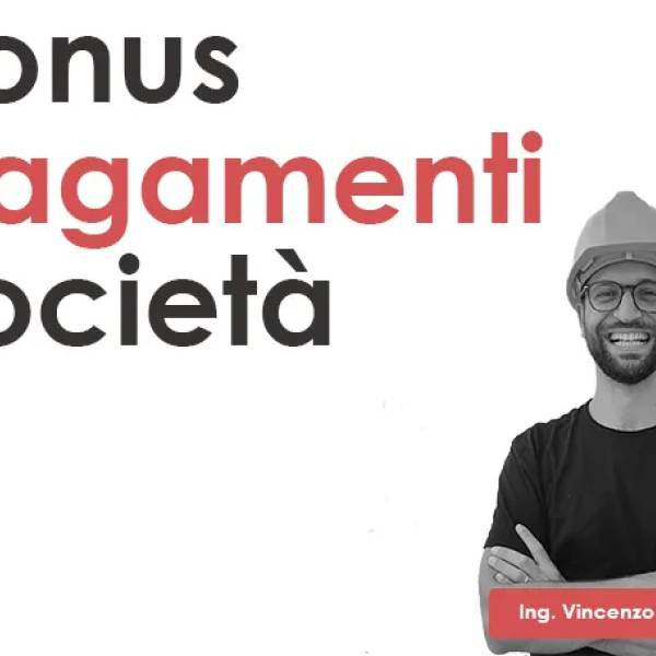 Bonus e pagamenti società tramite bonifico parlante