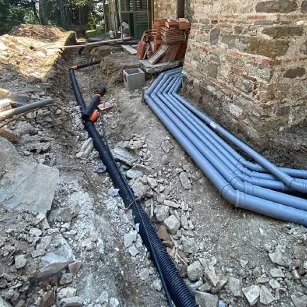 Colonna di scarico: diametro e numero di WC e materiali